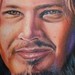 Tattoos - Dimebag Darrell color portrait tattoo - 52761